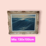 Quadro olio su tela di P. Ferrigno intitolato: "Alto Mare"