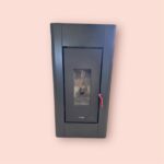 Stufa a Pellet Canalizzata Cadel Prince3 Plus 11KW ad Aria Titanium