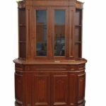 Credenza in legno massello doppio corpo